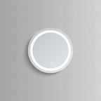 Solstice Round LED Bathroom Vanity Mirror for bathroom vanity | Halvern