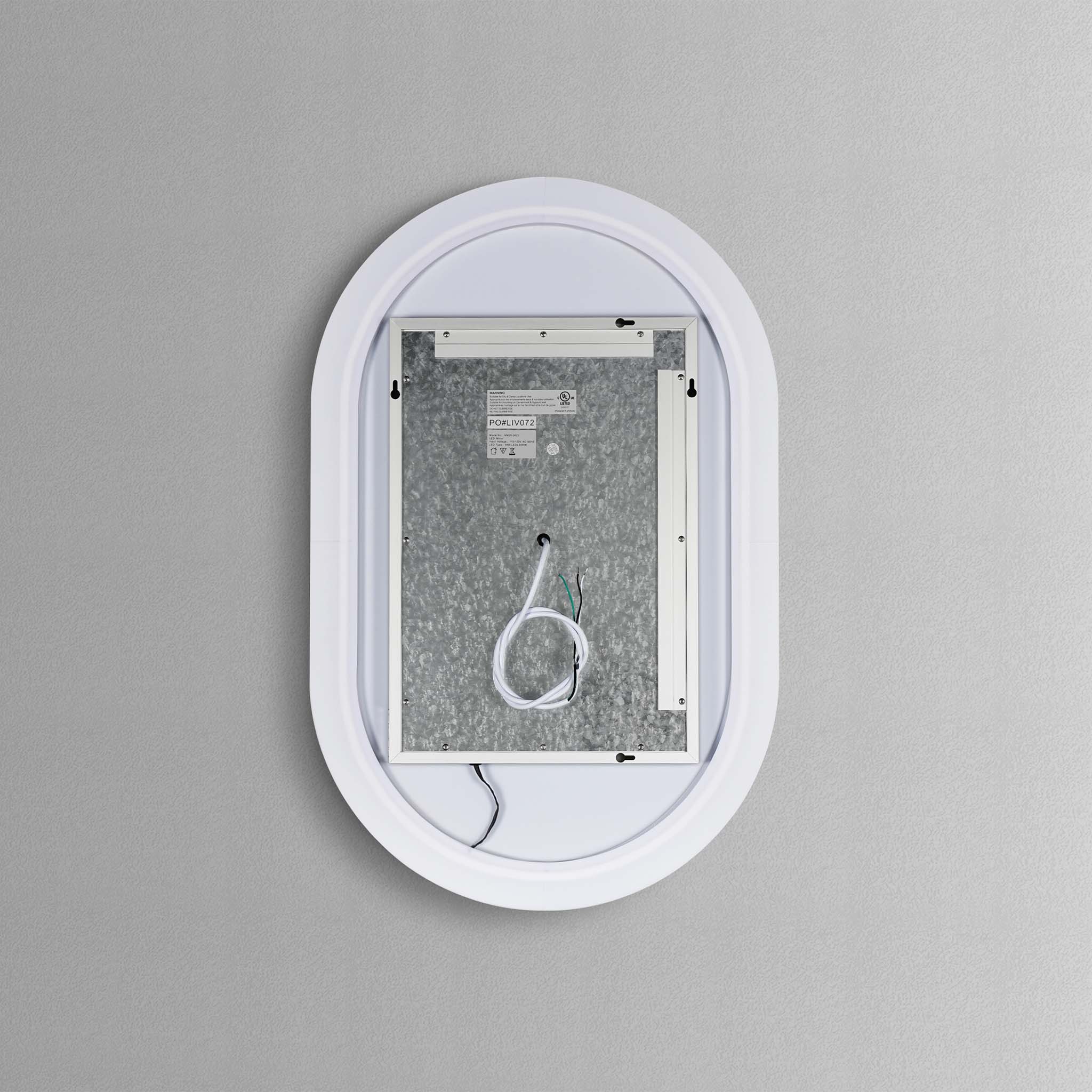 Altair Pill LED Bathroom Vanity Mirror for bathroom vanity | Halvern