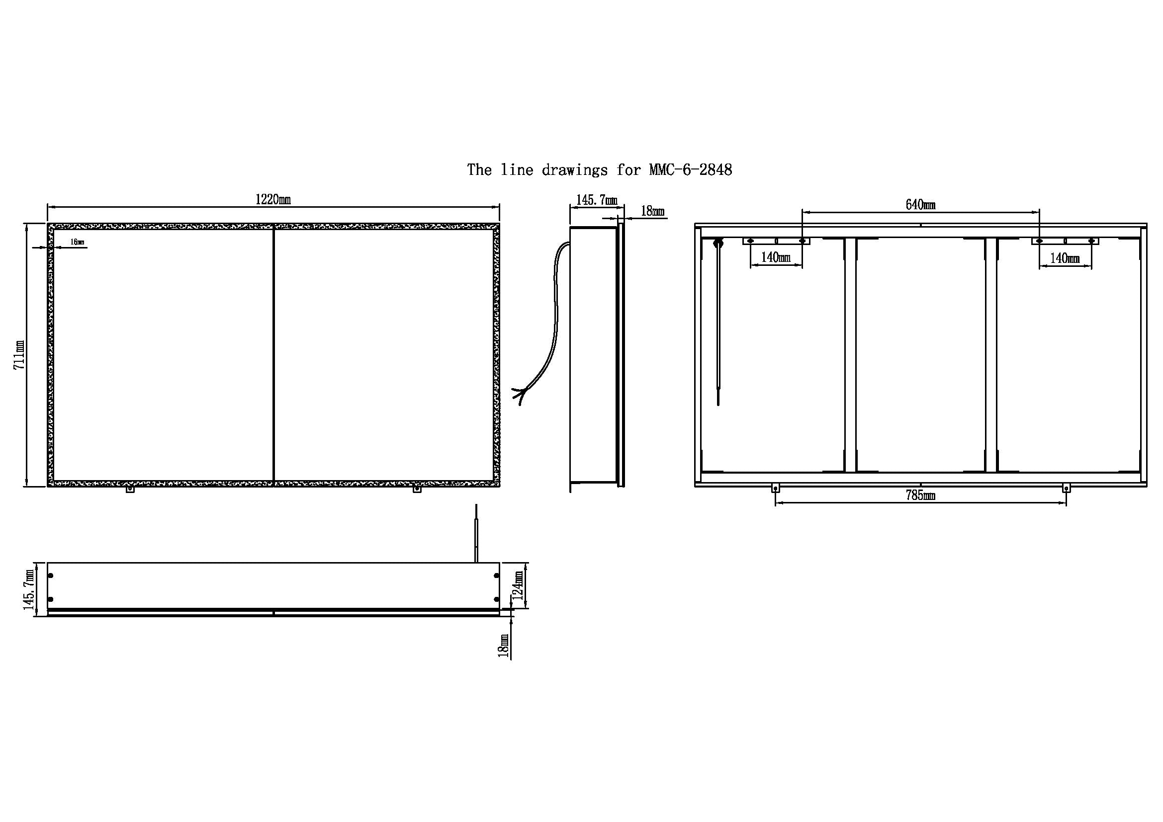 Cassini II LED Bathroom Cabinet Mirror for bathroom vanity | Halvern