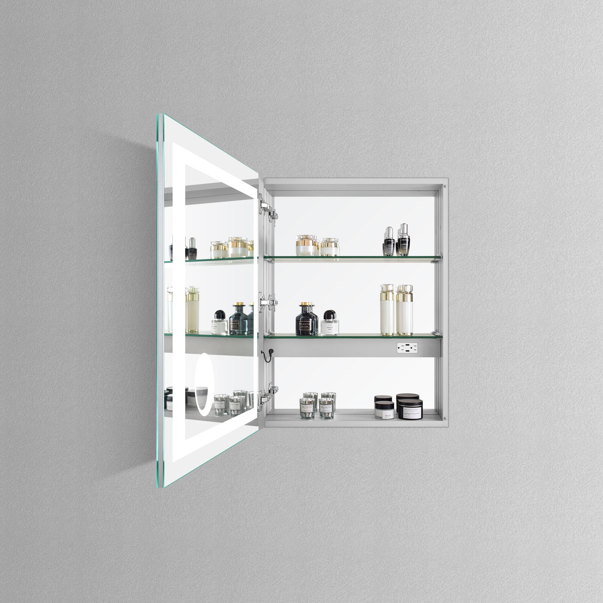 Oberon LED Bathroom Cabinet Vanity Mirror for bathroom vanity | Halvern