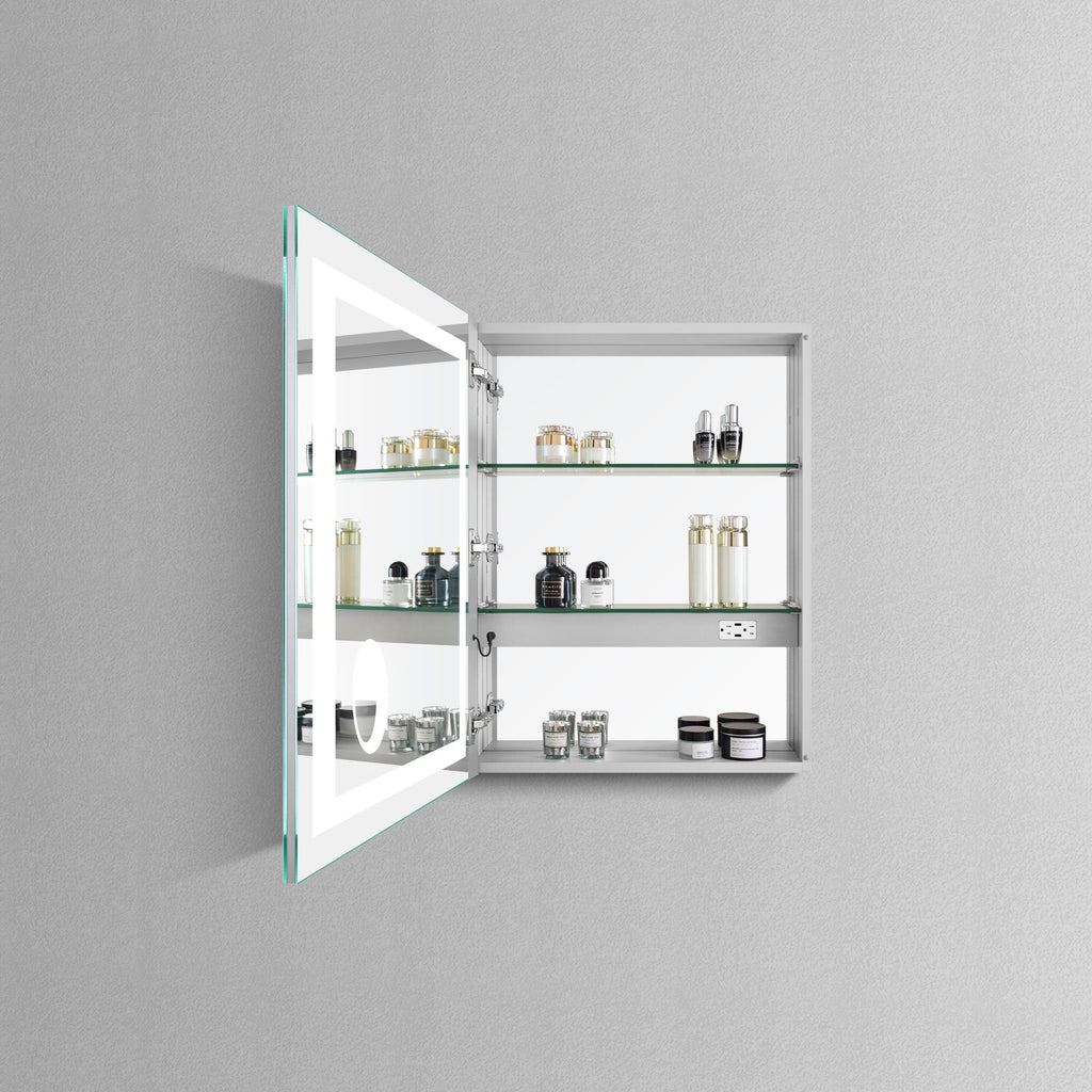 Oberon LED Bathroom Cabinet Vanity Mirror for bathroom vanity | Halvern