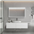 Cassini II LED Bathroom Cabinet Mirror for bathroom vanity | Halvern