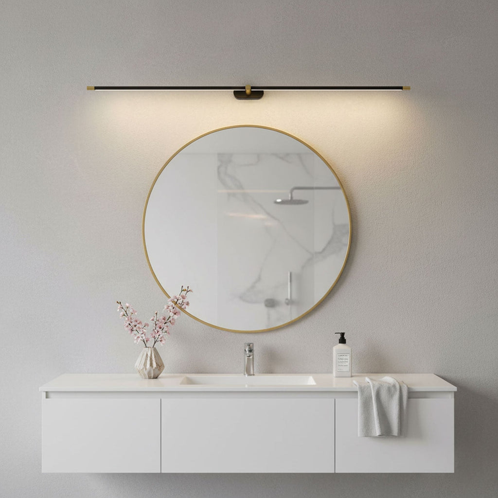 Minimalist Linear Wall Lamp — Modern LED Vanity Wall Sconce for Bathroom & Bedroom