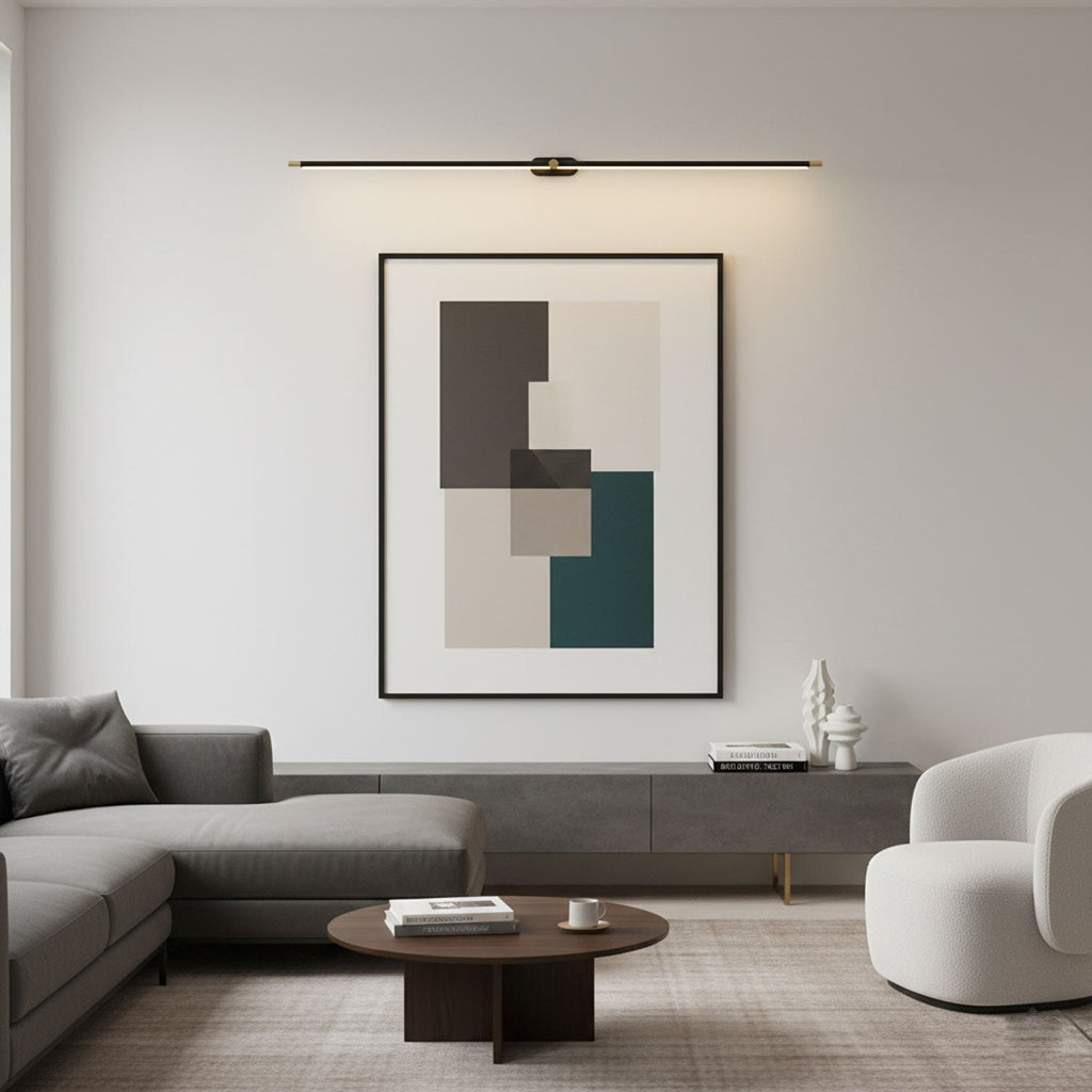 Minimalist Linear Wall Lamp — Modern LED Vanity Wall Sconce for Bathroom & Bedroom