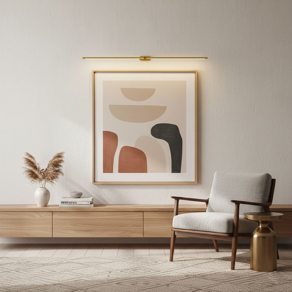 Minimalist Linear Wall Lamp — Modern LED Vanity Wall Sconce for Bathroom & Bedroom