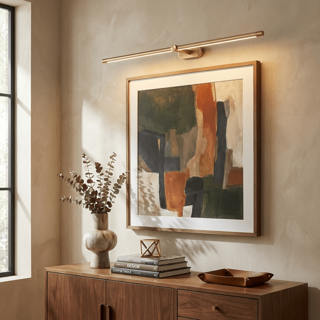 Minimalist Linear Wall Lamp — Modern LED Vanity Wall Sconce for Bathroom & Bedroom