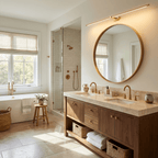 Minimalist Linear Wall Lamp — Modern LED Vanity Wall Sconce for Bathroom & Bedroom