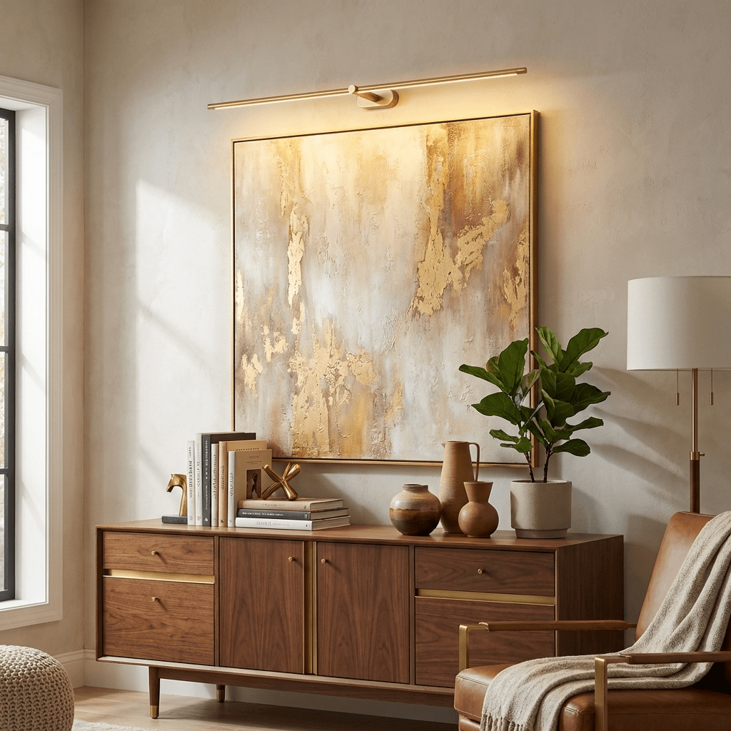 Minimalist Linear Wall Lamp — Modern LED Vanity Wall Sconce for Bathroom & Bedroom
