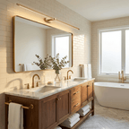 Minimalist Linear Wall Lamp — Modern LED Vanity Wall Sconce for Bathroom & Bedroom