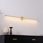 Minimalist Linear Wall Lamp — Modern LED Vanity Wall Sconce for Bathroom & Bedroom