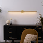 Minimalist Linear Wall Lamp — Modern LED Vanity Wall Sconce for Bathroom & Bedroom