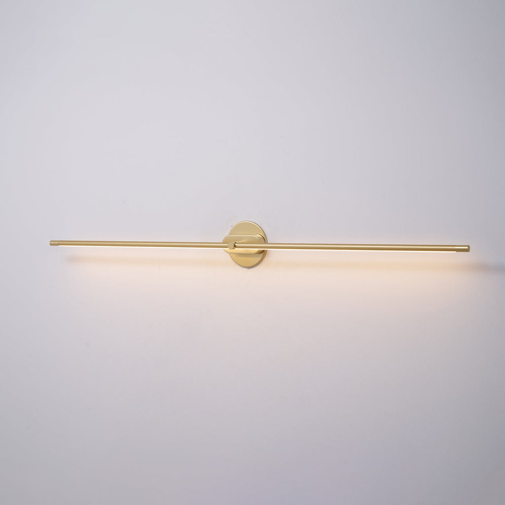 Minimalist Linear Wall Lamp — Modern LED Vanity Wall Sconce for Bathroom & Bedroom