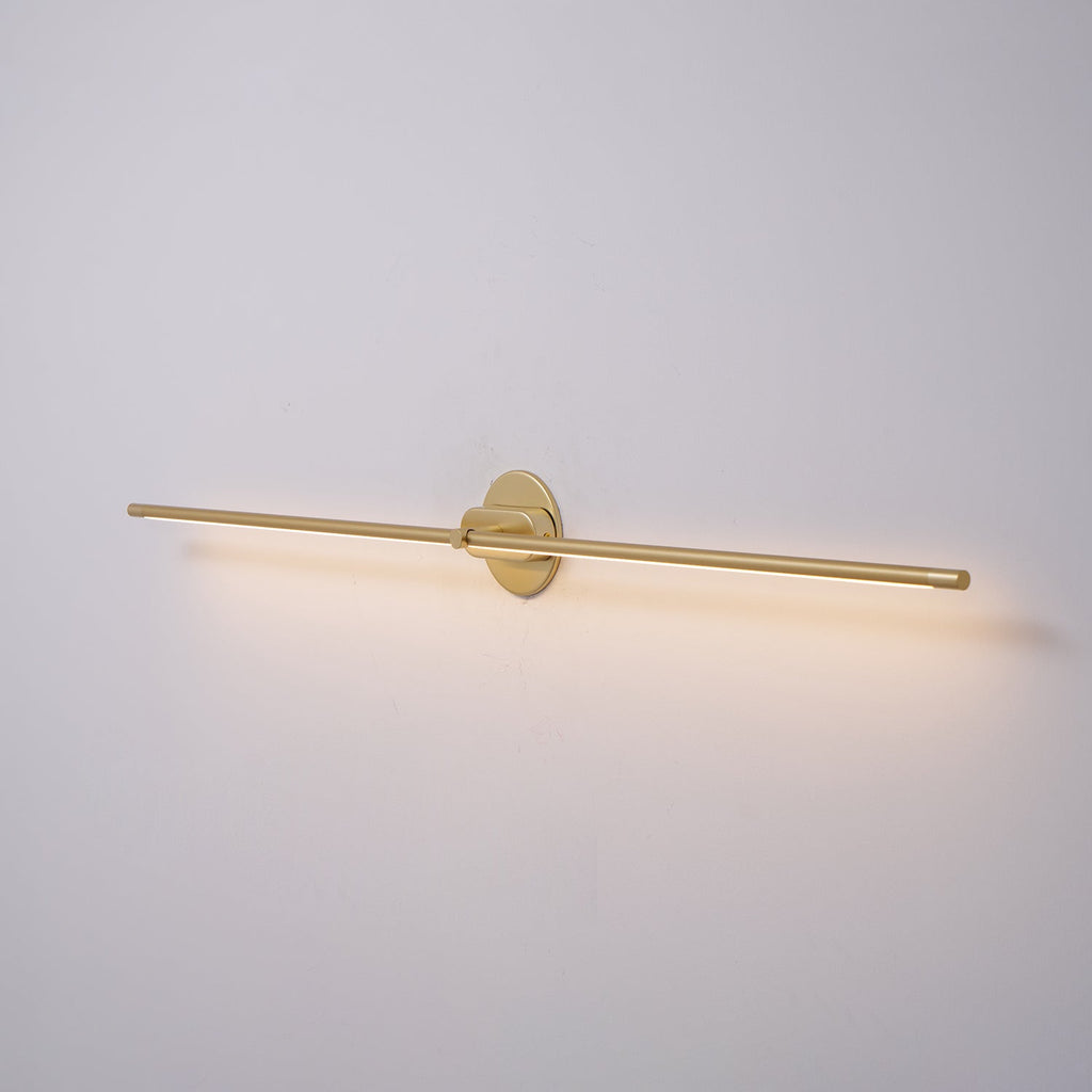 Minimalist Linear Wall Lamp — Modern LED Vanity Wall Sconce for Bathroom & Bedroom