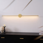 Minimalist Linear Wall Lamp — Modern LED Vanity Wall Sconce for Bathroom & Bedroom