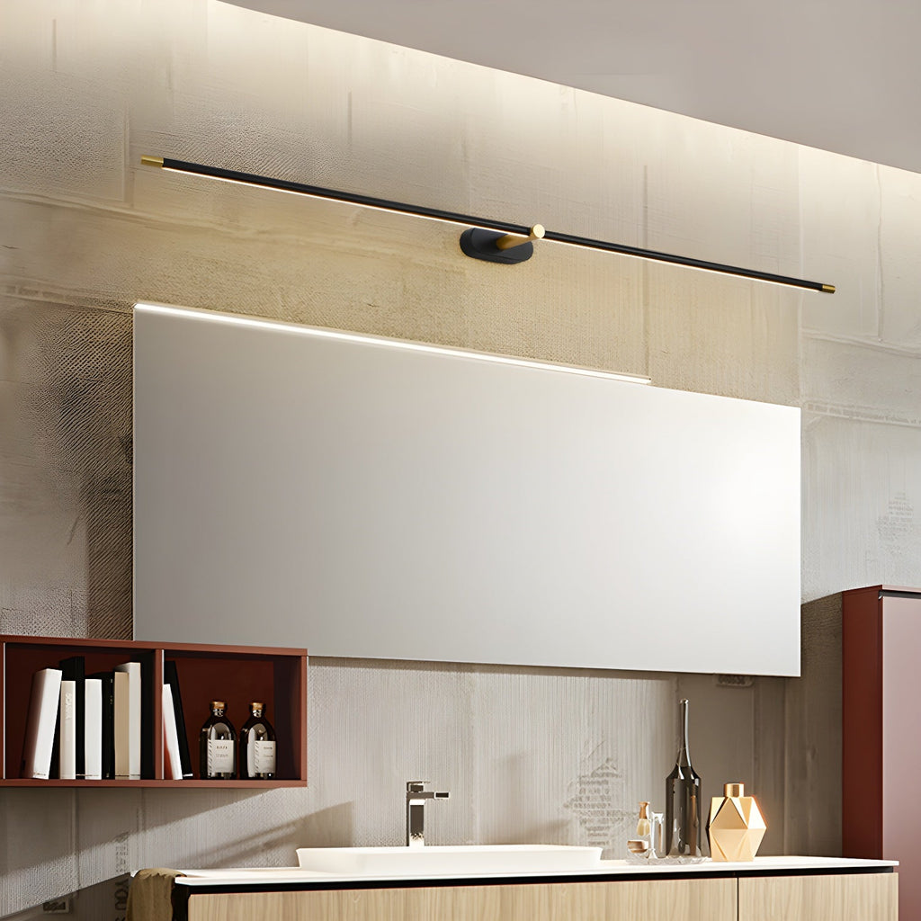 Minimalist Linear Wall Lamp — Modern LED Vanity Wall Sconce for Bathroom & Bedroom
