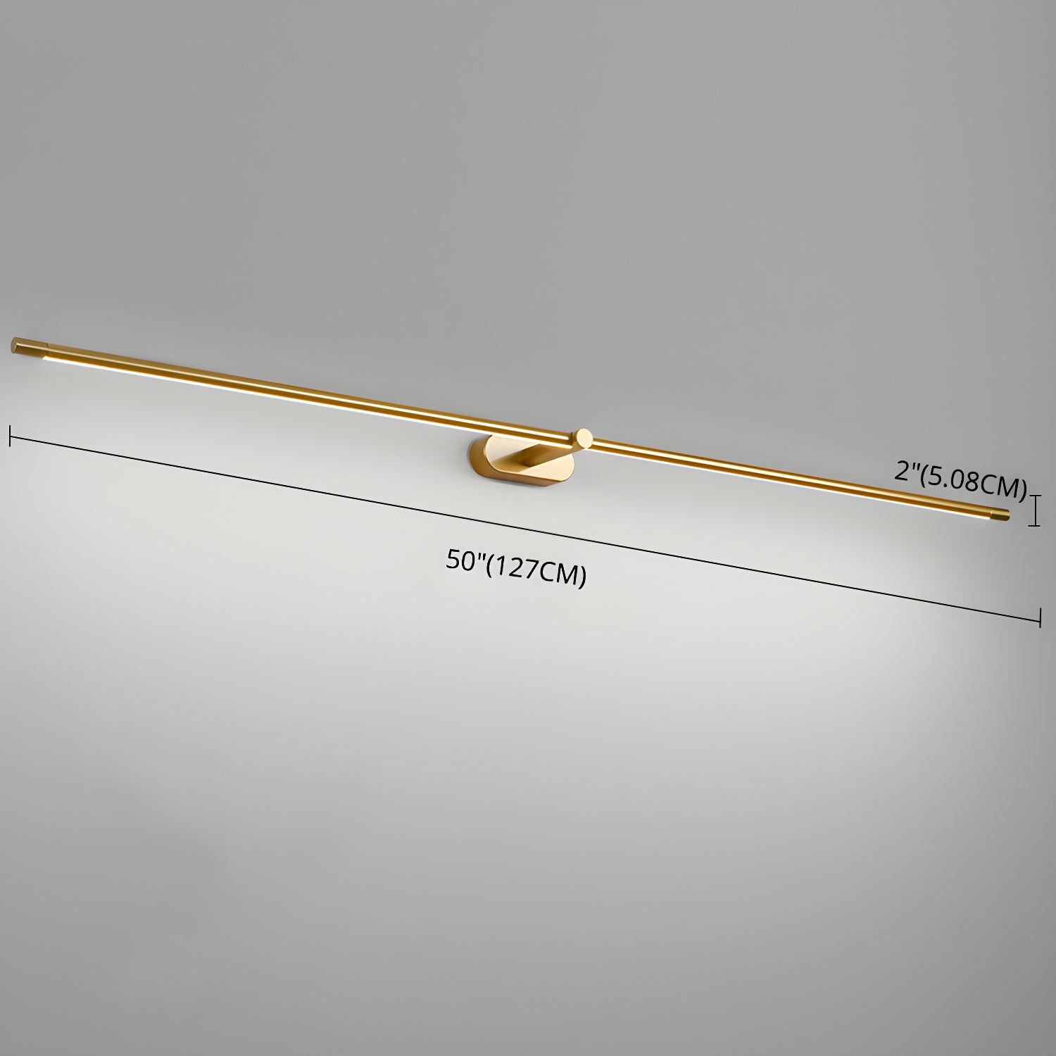 Minimalist Linear Wall Lamp — Modern LED Vanity Wall Sconce for Bathroom & Bedroom