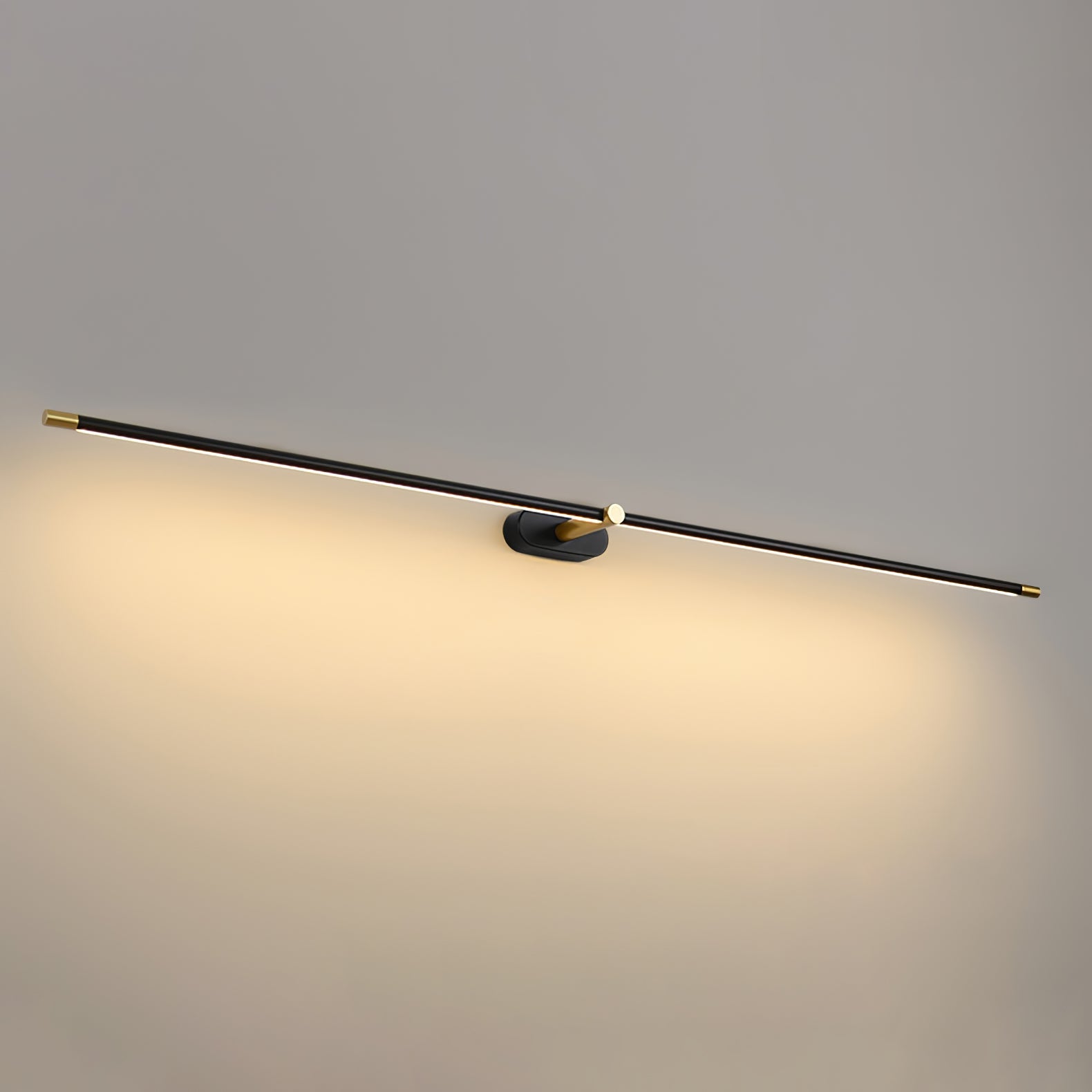 Minimalist Linear Wall Lamp — Modern LED Vanity Wall Sconce for Bathroom & Bedroom