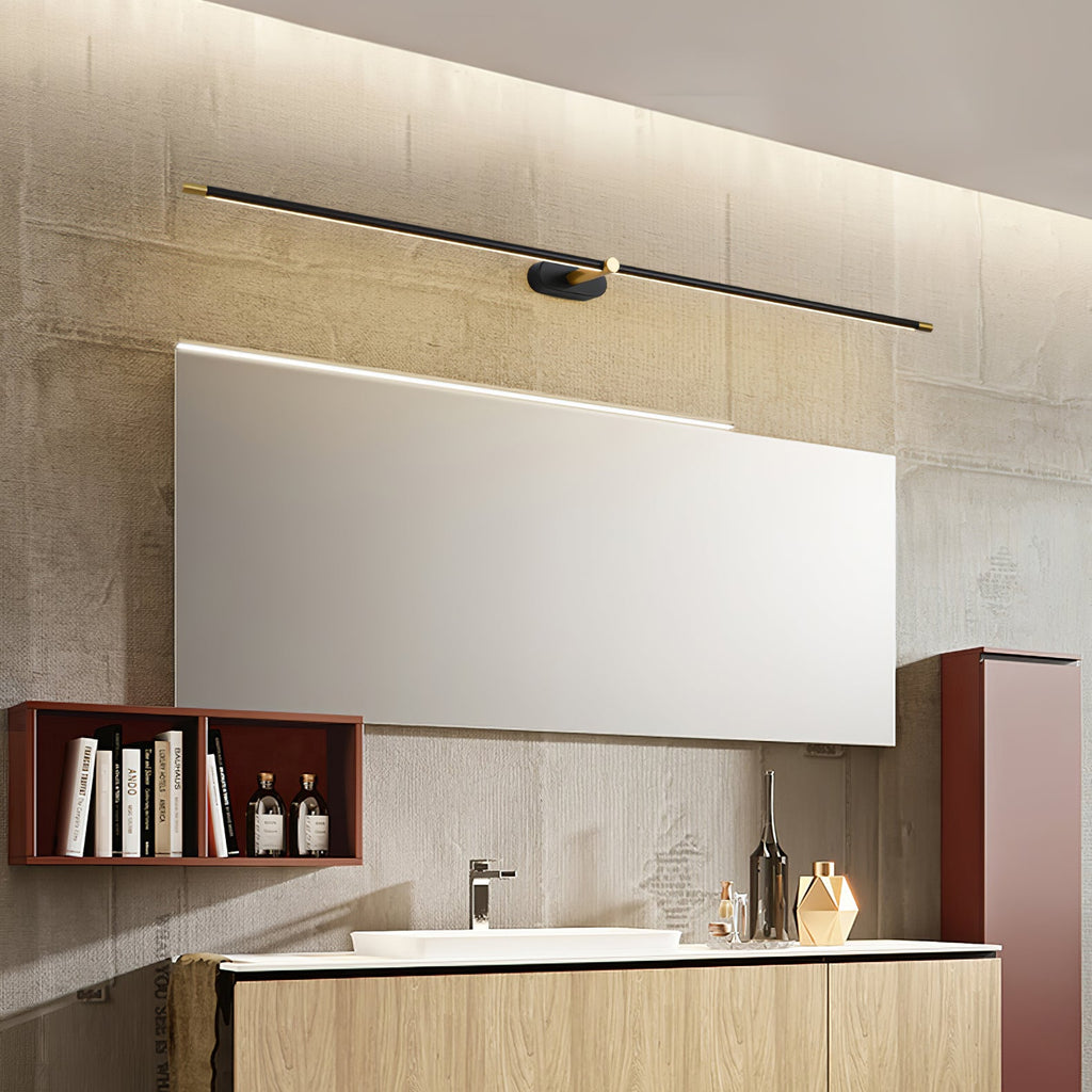 Minimalist Linear Wall Lamp — Modern LED Vanity Wall Sconce for Bathroom & Bedroom