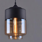Modern Nordic Glass Pendant Light — Glass Shade Hanging Lamp for Kitchen Island