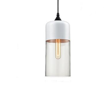 Modern Nordic Glass Pendant Light — Glass Shade Hanging Lamp for Kitchen Island