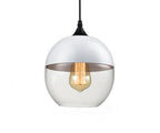 Modern Nordic Glass Pendant Light — Glass Shade Hanging Lamp for Kitchen Island