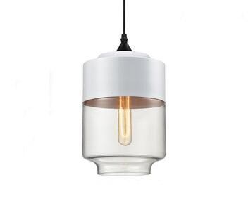 Modern Nordic Glass Pendant Light — Glass Shade Hanging Lamp for Kitchen Island