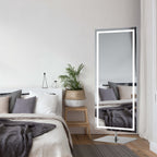 Nova Standing Full-Length LED Vanity Mirror for bedroom | Halvern