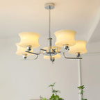 Belue Chandelier — Vintage Gold Glass Globe Ceiling Light for Dining Room