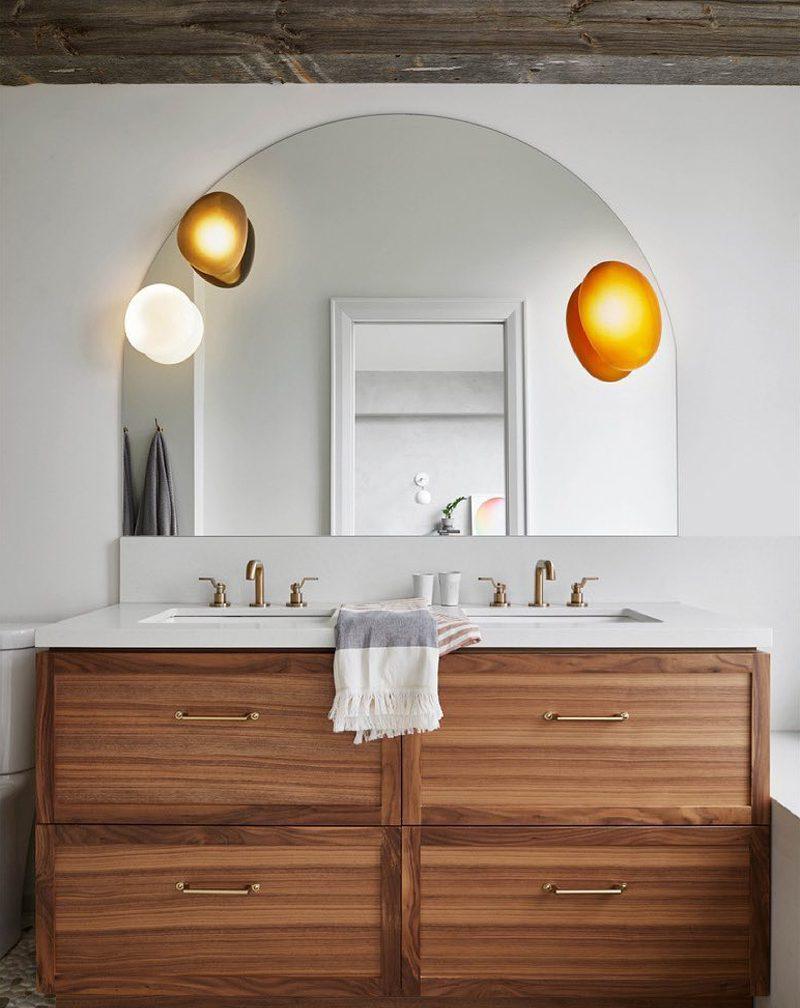 Bubble Glass Wall Lamp — Hand-Blown Glass Wall Sconce for Bedroom & Hallway