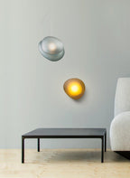 Bubble Glass Wall Lamp — Hand-Blown Glass Wall Sconce for Bedroom & Hallway