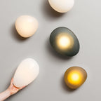 Bubble Glass Wall Lamp — Hand-Blown Glass Wall Sconce for Bedroom & Hallway