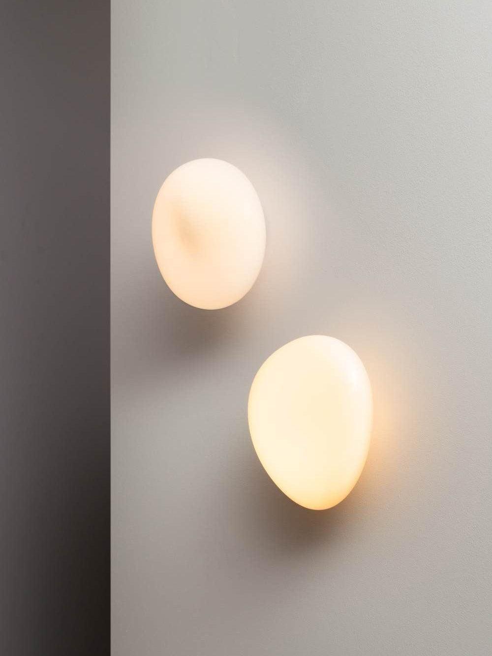 Bubble Glass Wall Lamp — Hand-Blown Glass Wall Sconce for Bedroom & Hallway