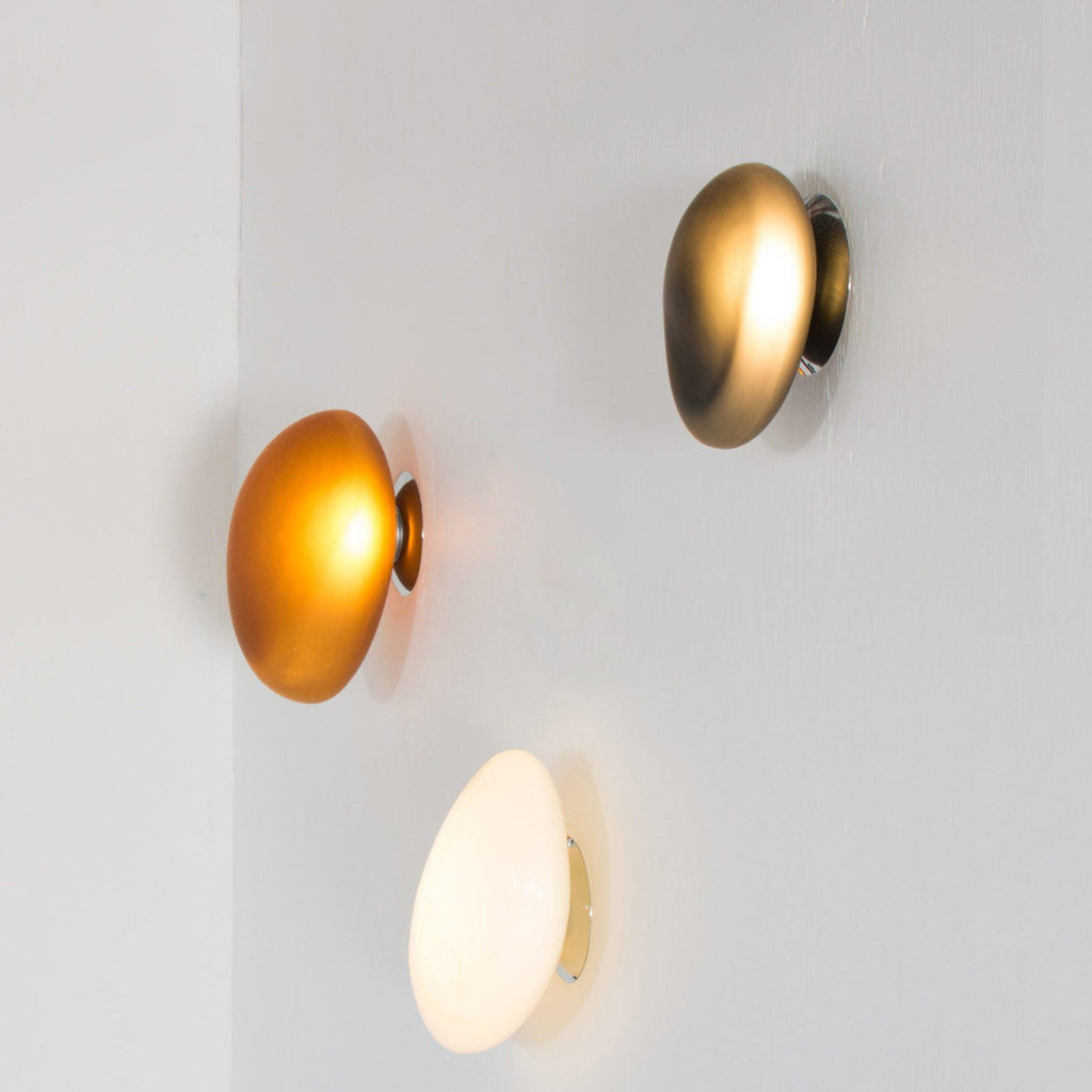 Bubble Glass Wall Lamp — Hand-Blown Glass Wall Sconce for Bedroom & Hallway