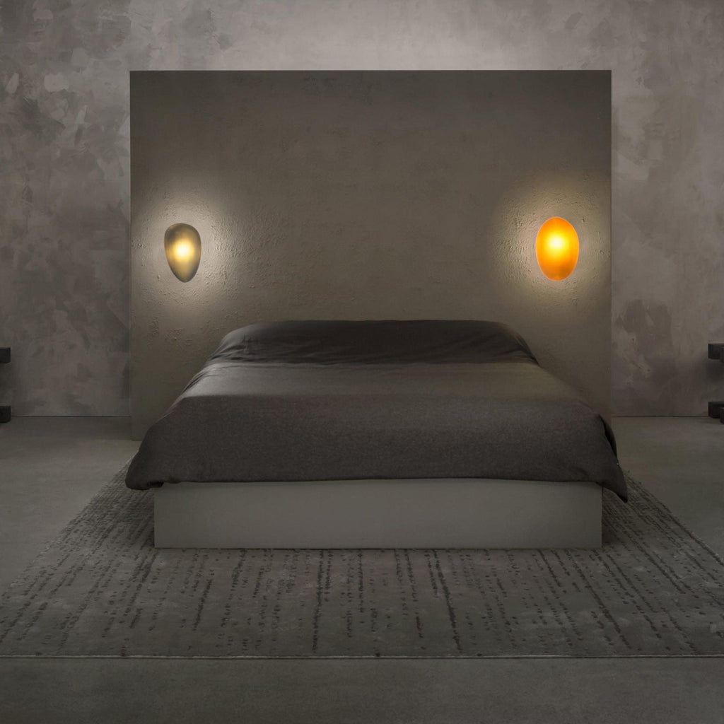 Bubble Glass Wall Lamp — Hand-Blown Glass Wall Sconce for Bedroom & Hallway