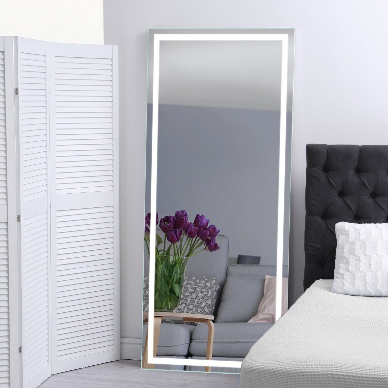 Reeva 70 Full-Length LED Vanity Mirror for bedroom | Halvern