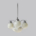 Ryttenberg Chandelier — Retro Glass Globe Ceiling Light for Dining Room