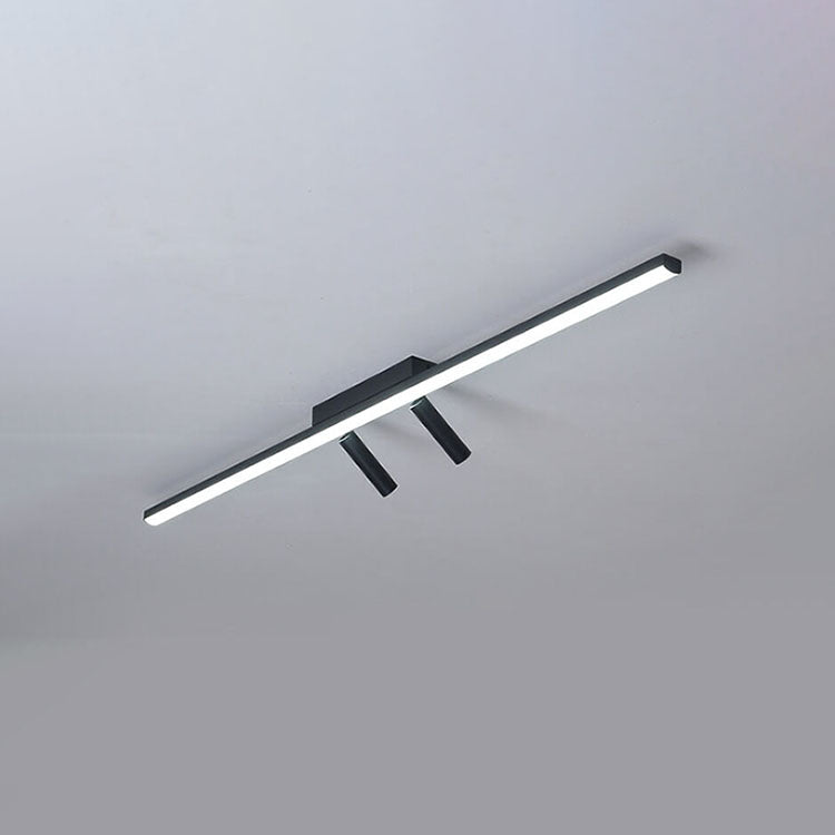 Linear Flush Mount Ceiling Light Acrylic LED Fixture for Kitchen