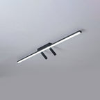 Linear Flush Mount Ceiling Light Acrylic LED Fixture for Kitchen