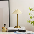 Pleated Bedside Table Lamp for Bedroom