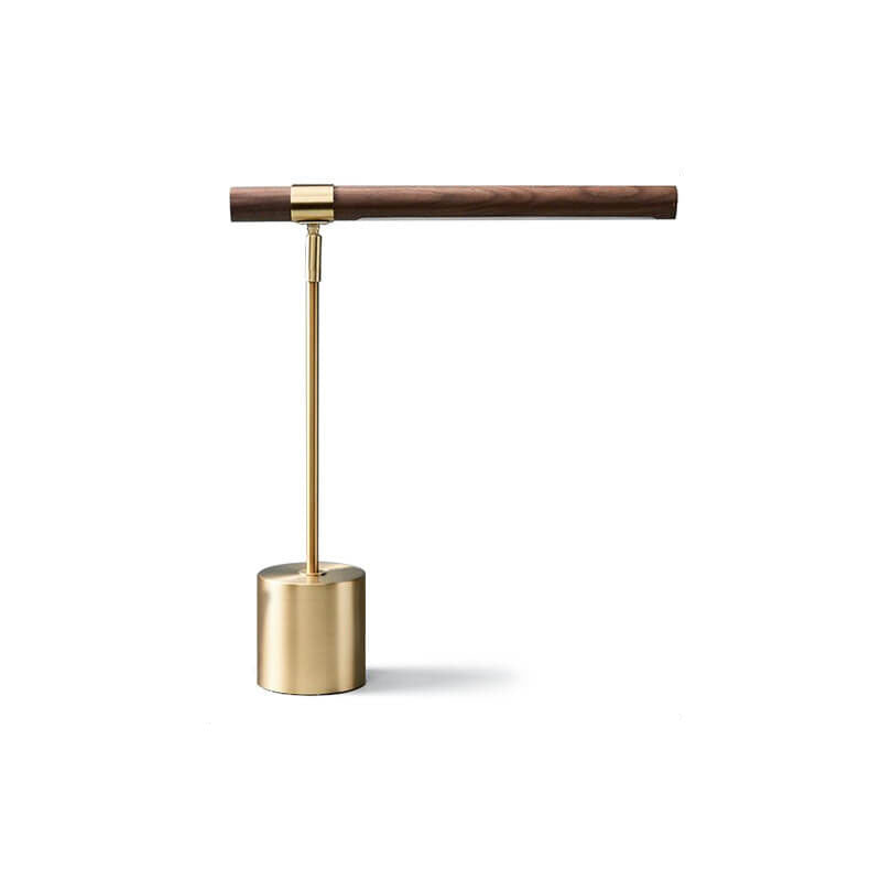Wood Grain LED Table Lamp for Bedroom