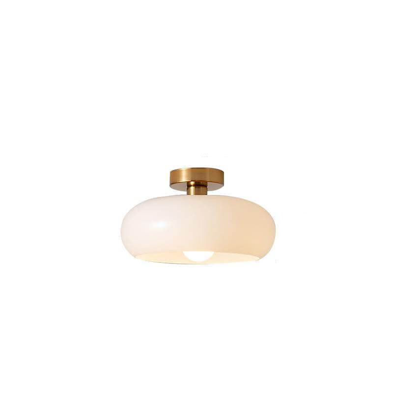 Retro Glass Flush Mount Ceiling Light and Pendant