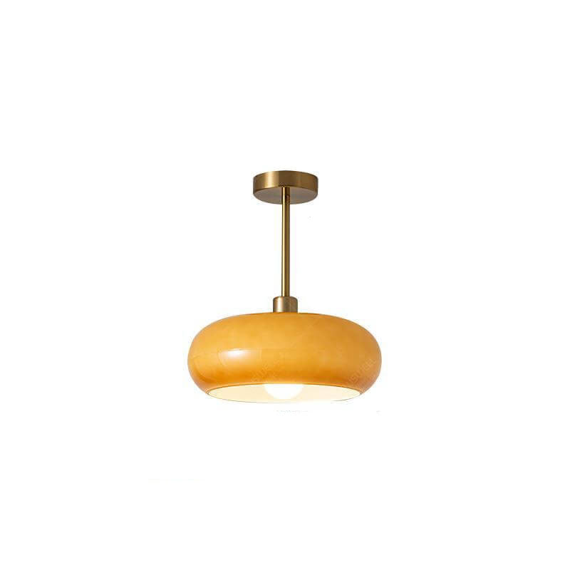 Retro Glass Flush Mount Ceiling Light and Pendant