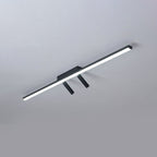 Linear Flush Mount Ceiling Light Acrylic LED Fixture for Kitchen