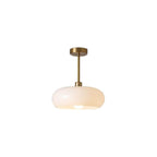 Retro Glass Flush Mount Ceiling Light and Pendant