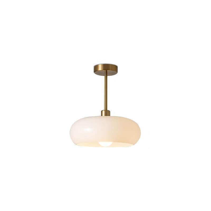 Retro Glass Flush Mount Ceiling Light and Pendant