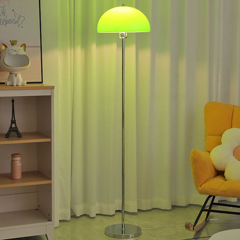 Clear Dome LED Floor Lamp