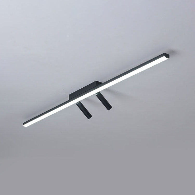 Linear Flush Mount Ceiling Light Acrylic LED Fixture for Kitchen