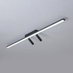 Linear Flush Mount Ceiling Light Acrylic LED Fixture for Kitchen