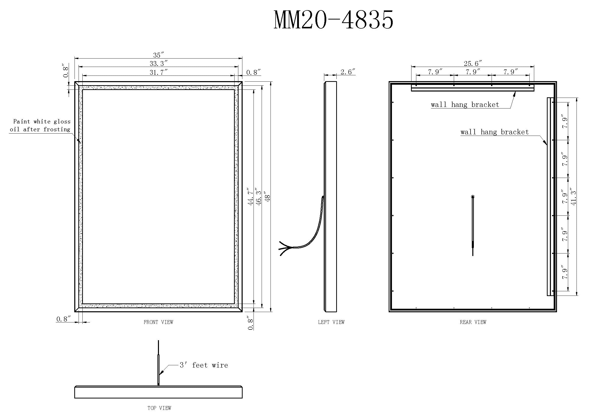 Calisto Framed LED Bathroom Vanity Mirror for bathroom vanity | Halvern