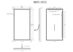Calisto Framed LED Bathroom Vanity Mirror for bathroom vanity | Halvern